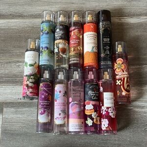 Bath & Body Works Spray Bundle